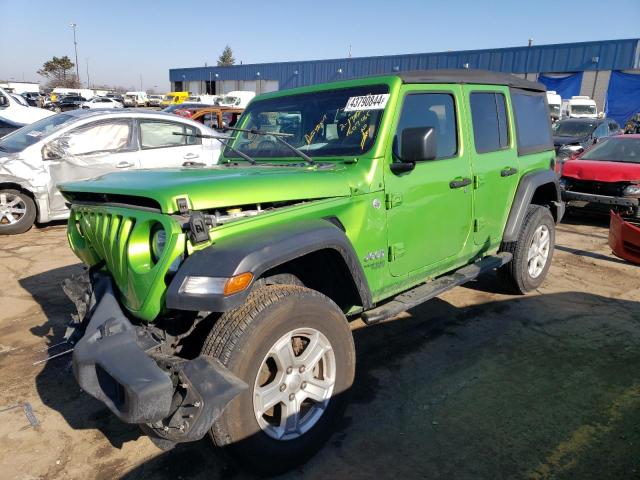 Image 1 of 2019 JEEP WRANGLER UNLIMITED SPORT 2019 with VIN 1C4HJXDG2KW507465
