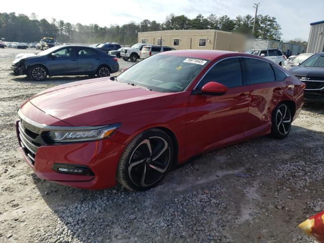 Image 1 of 2019 HONDA ACCORD SPORT 2019 with VIN 1HGCV1F34KA129895