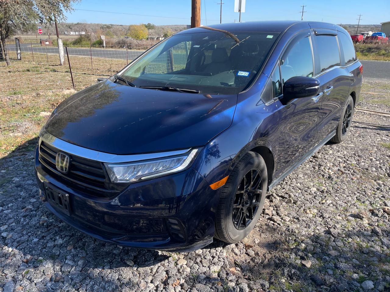 Изображение 2 2022 HONDA ODYSSEY EX 2022 с VIN 5FNRL6H51NB015441