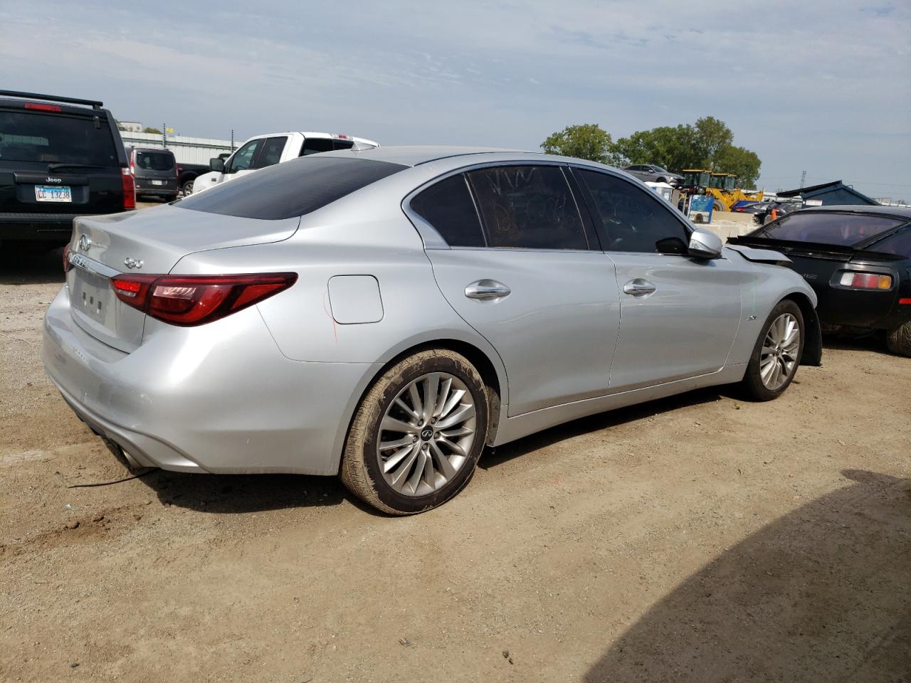 Image 3 of 2020 INFINITI Q50 PURE 2020 with VIN JN1EV7ARXLM256286