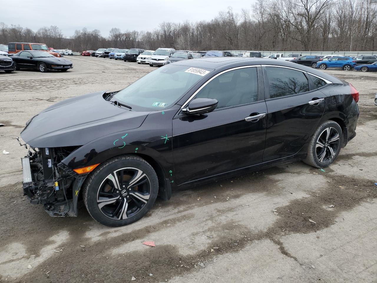 Obraz 1 z 2017 HONDA CIVIC TOURING 2017 z VIN 19XFC1F91HE000217