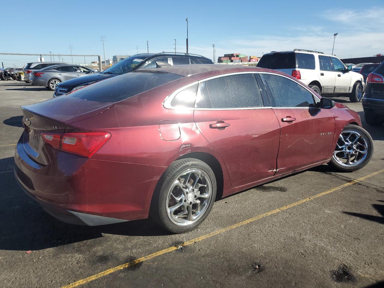 Изображение 3 2016 CHEVROLET MALIBU LS 2016 с VIN 1G1ZB5ST4GF254638