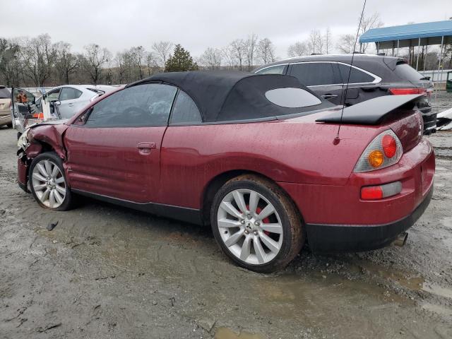 Obraz 2 z 2003 MITSUBISHI ECLIPSE SPYDER GS 2003 z VIN 4A3AE45G23E143992