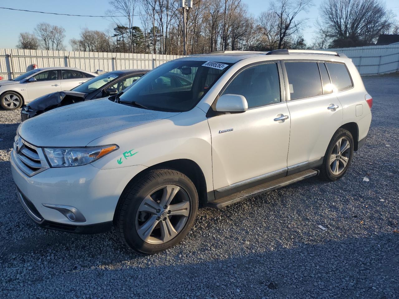 Image 1 of 2012 TOYOTA HIGHLANDER LIMITED 2012 with VIN 5TDDK3EH5CS109213