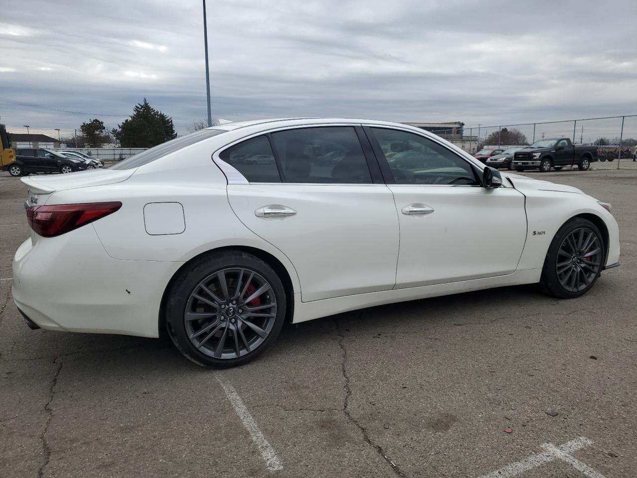 Image 3 of 2018 INFINITI Q50 RED SPORT 400 2018 with VIN JN1FV7AR2JM480606