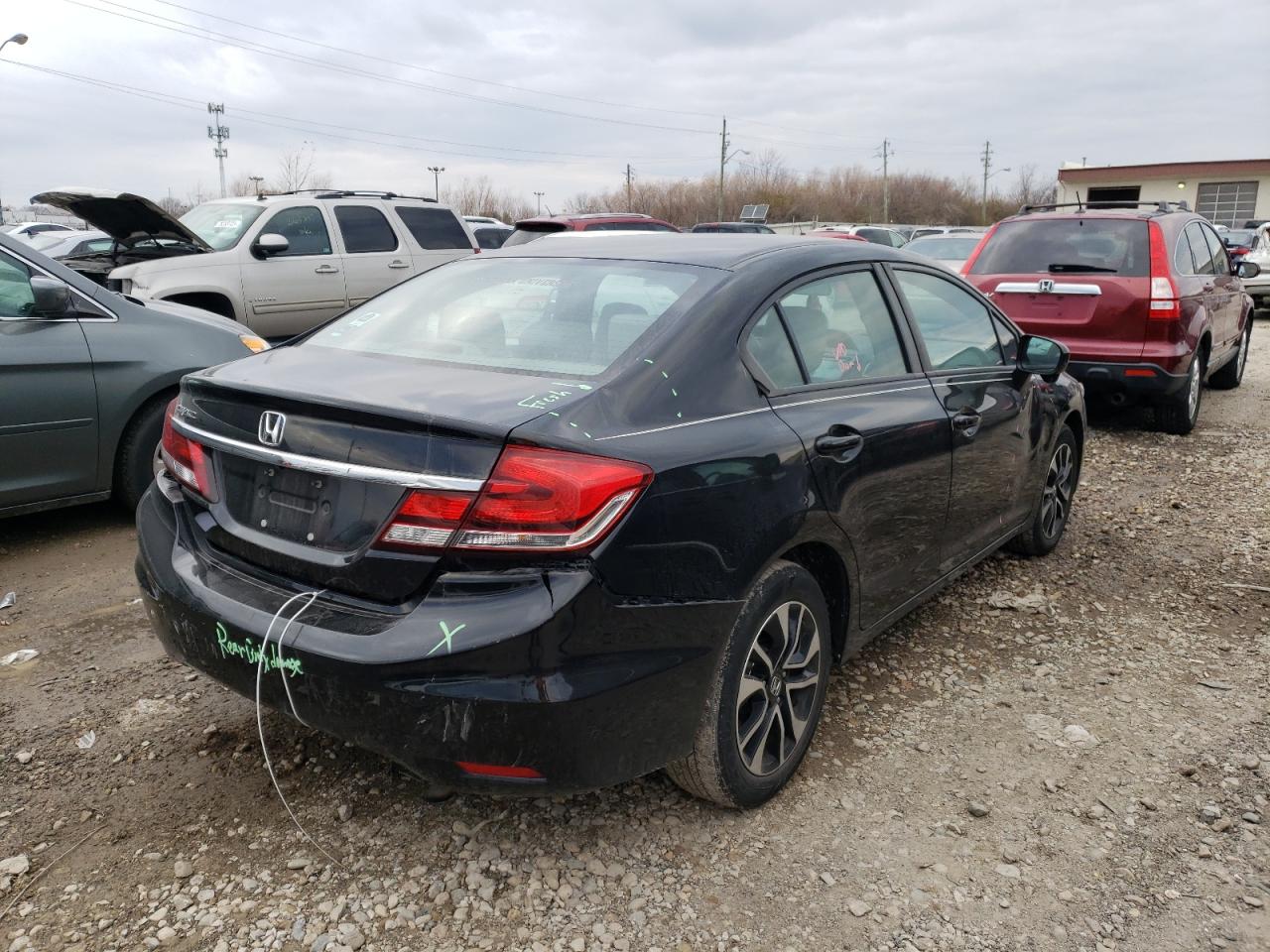 Изображение 3 2015 HONDA CIVIC EX 2015 с VIN 19XFB2F84FE108358