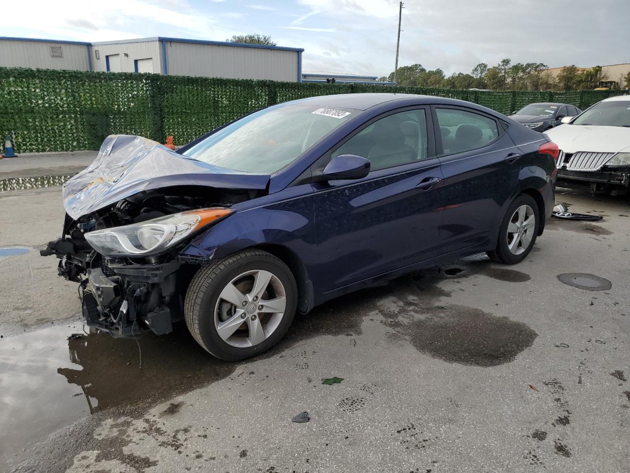 Изображение 1 2013 HYUNDAI ELANTRA GLS 2013 с VIN 5NPDH4AE4DH433874