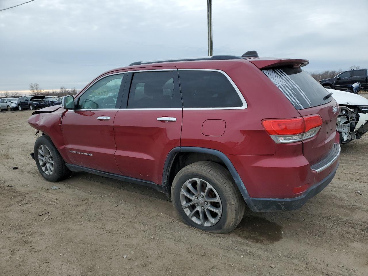 Obraz 2 z 2015 JEEP GRAND CHEROKEE LIMITED 2015 z VIN 1C4RJEBG9FC167265