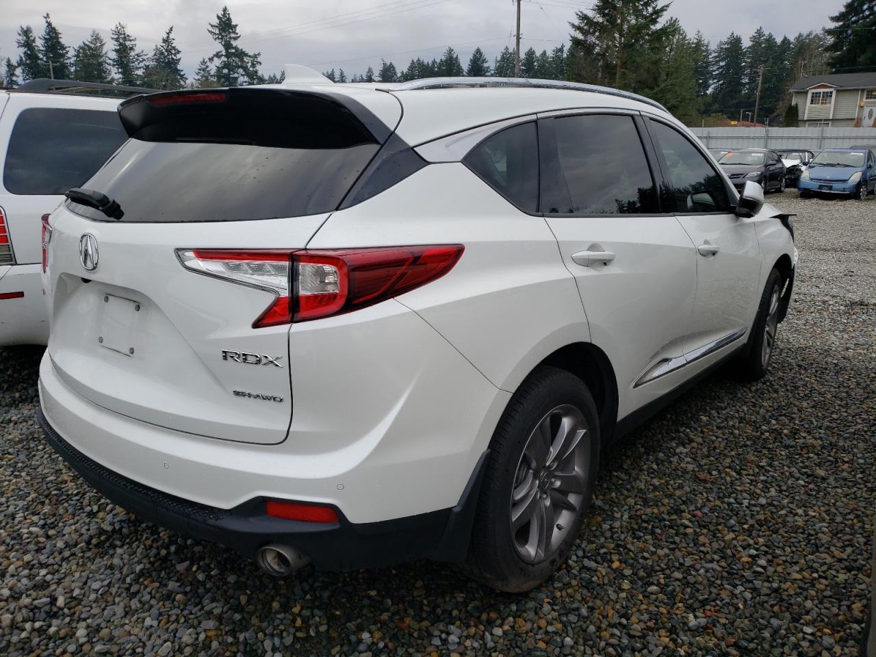 Image 3 of 2020 ACURA RDX ADVANCE 2020 with VIN 5J8TC2H79LL037571