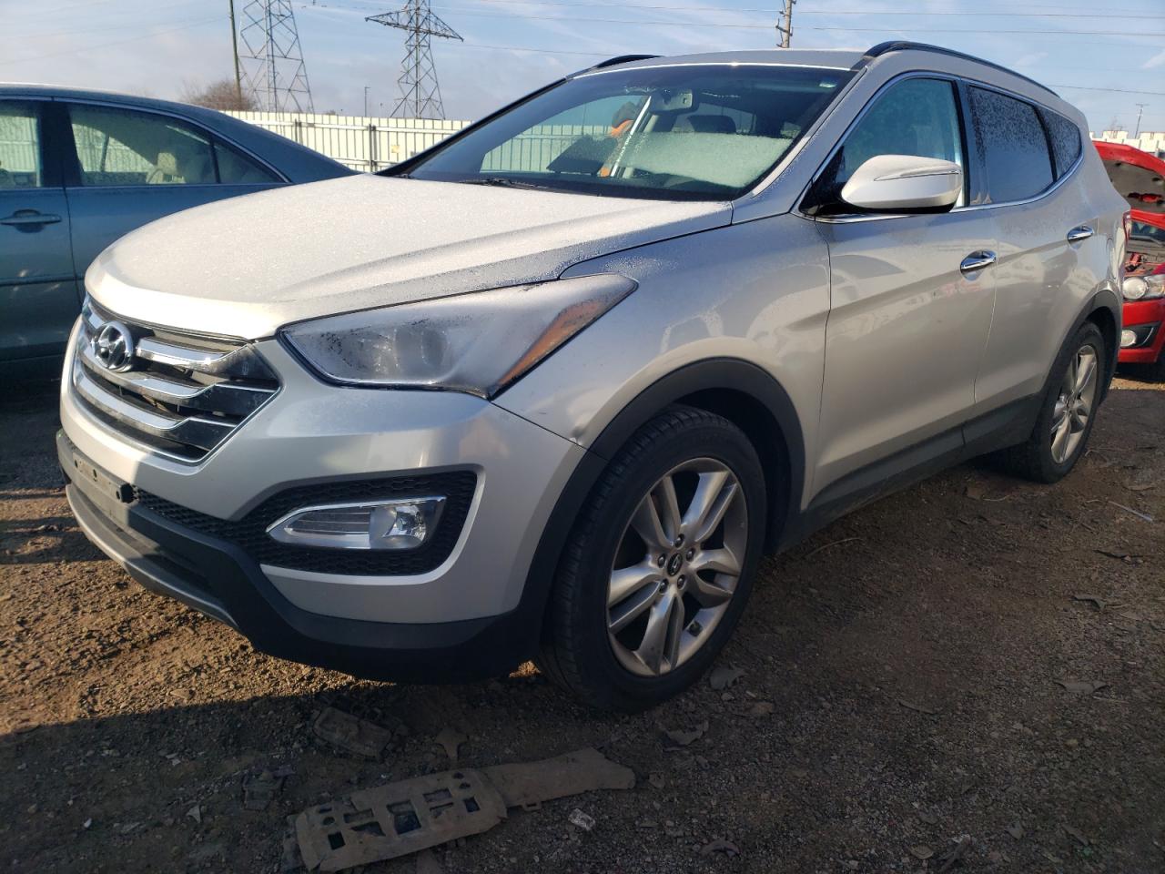 Image 1 of 2013 HYUNDAI SANTA FE SPORT  2013 with VIN 5XYZU3LA1DG041027