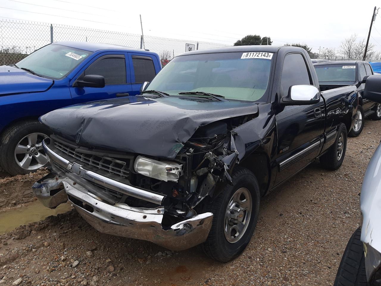 Image 1 of 2002 CHEVROLET SILVERADO C1500 2002 with VIN 1GCEC14W02Z284844