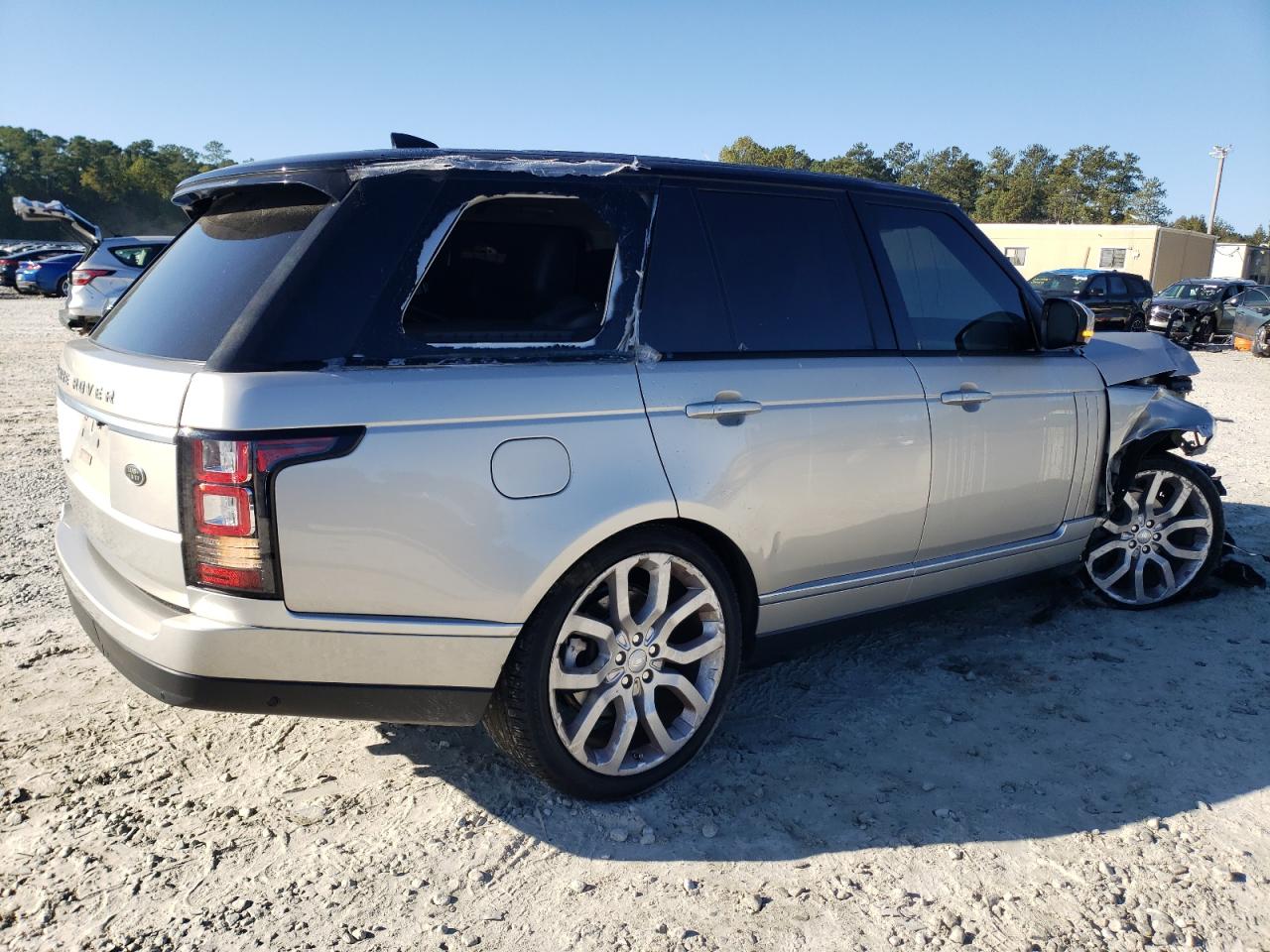 Изображение 3 2017 LAND ROVER RANGE ROVER HSE 2017 с VIN SALGS2FK5HA353250