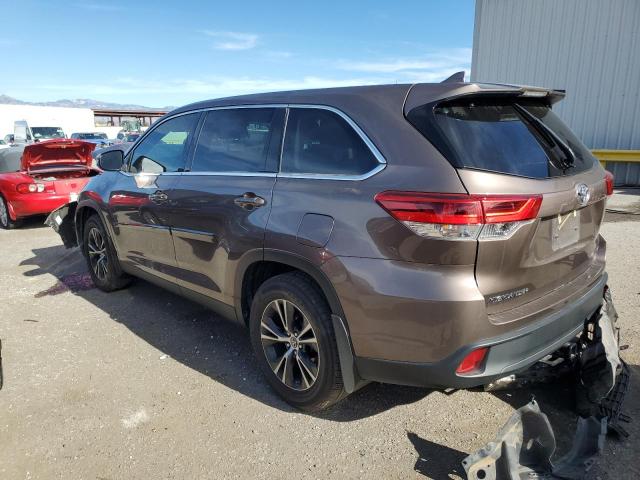 Изображение 2 2019 TOYOTA HIGHLANDER LE 2019 с VIN 5TDZZRFH7KS289196