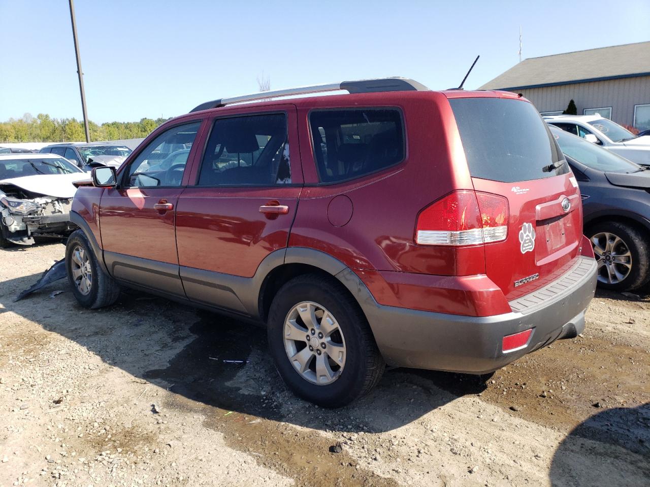 Image 2 of 2009 KIA BORREGO LX 2009 with VIN KNDJJ741595012187