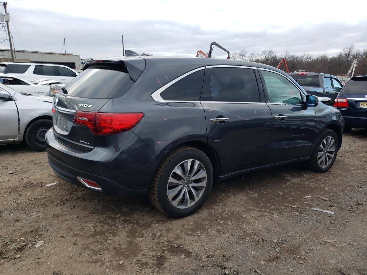 Image 3 of 2015 ACURA MDX TECHNOLOGY 2015 with VIN 5FRYD4H44FB032335