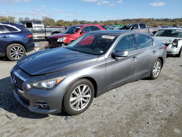 Image 1 of 2015 INFINITI Q50 BASE 2015 with VIN JN1BV7AR9FM420196