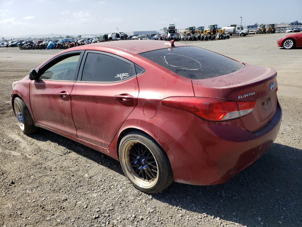Image 2 of 2013 HYUNDAI ELANTRA GLS 2013 with VIN KMHDH4AE0DU705032