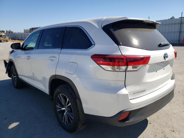 Image 2 of 2019 TOYOTA HIGHLANDER HYBRID 2019 with VIN 5TDBGRFH4KS052589