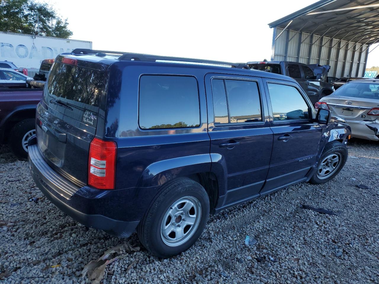Image 3 of 2016 JEEP PATRIOT SPORT 2016 with VIN 1C4NJPBB2GD800893