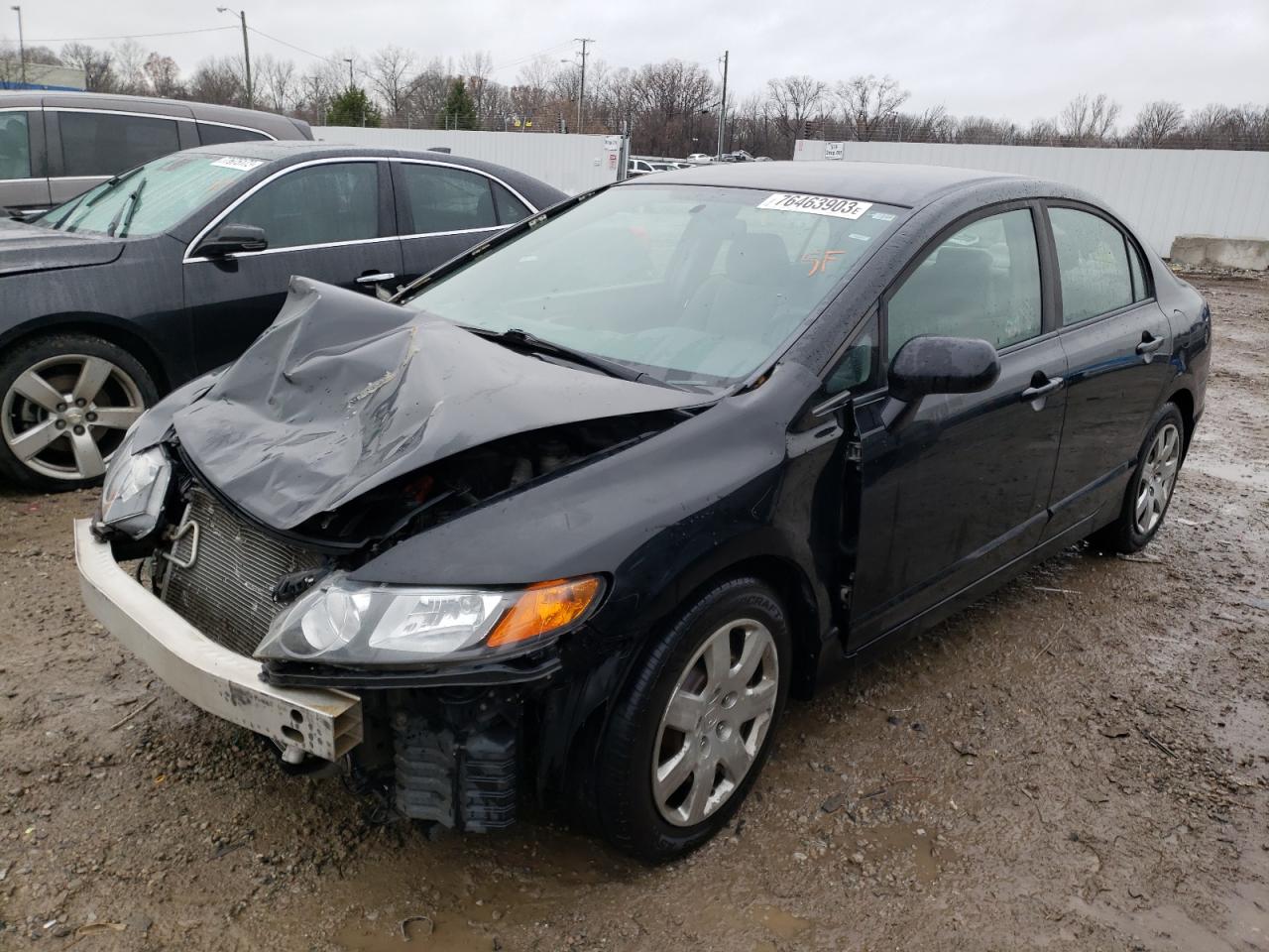 Image 1 of 2010 HONDA CIVIC LX 2010 with VIN 19XFA1F58AE002894