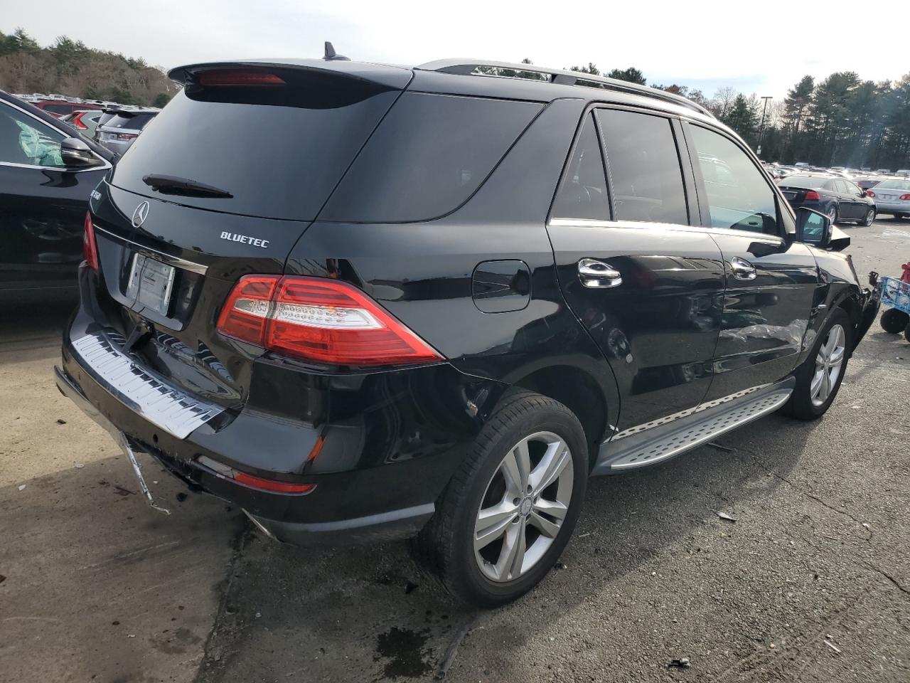 Image 3 of 2012 MERCEDES-BENZ ML 350 BLUETEC 2012 with VIN 4JGDA2EB3CA012447