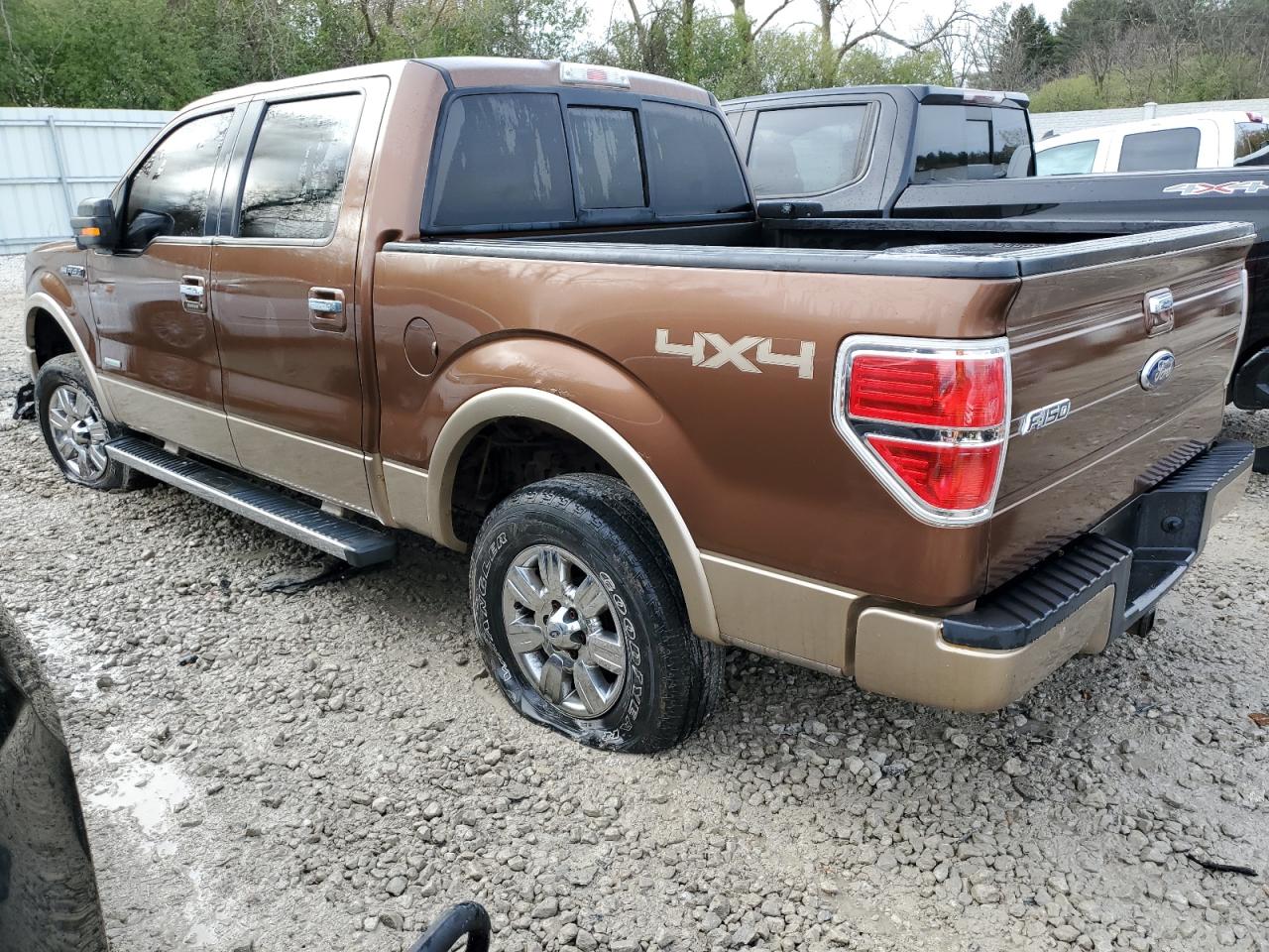 Image 2 of 2011 FORD F150 SUPERCREW 2011 with VIN 1FTFW1ET8BKE22459