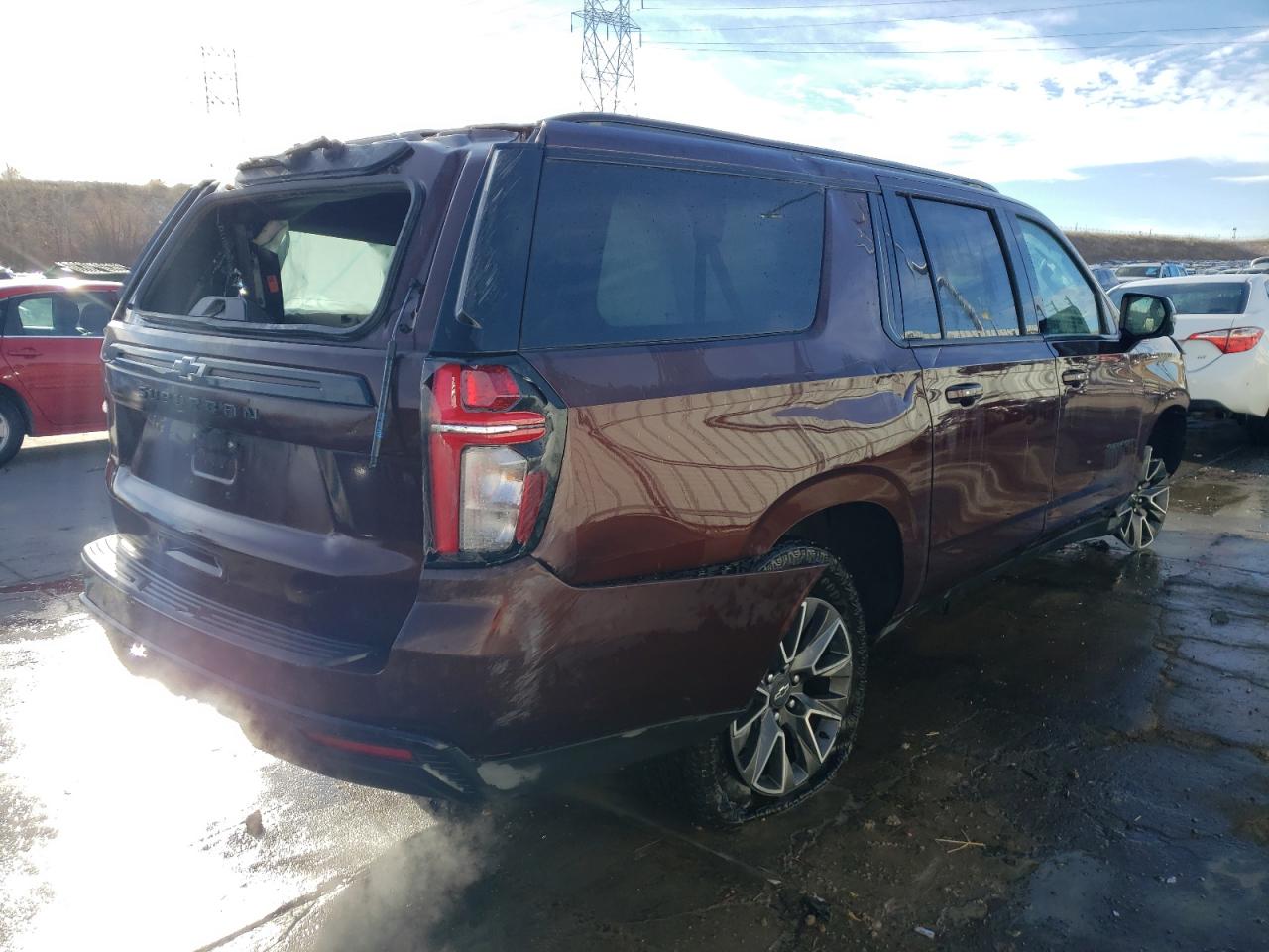 Image 3 of 2023 CHEVROLET SUBURBAN K1500 Z71 2023 with VIN 1GNSKDKD0PR223419