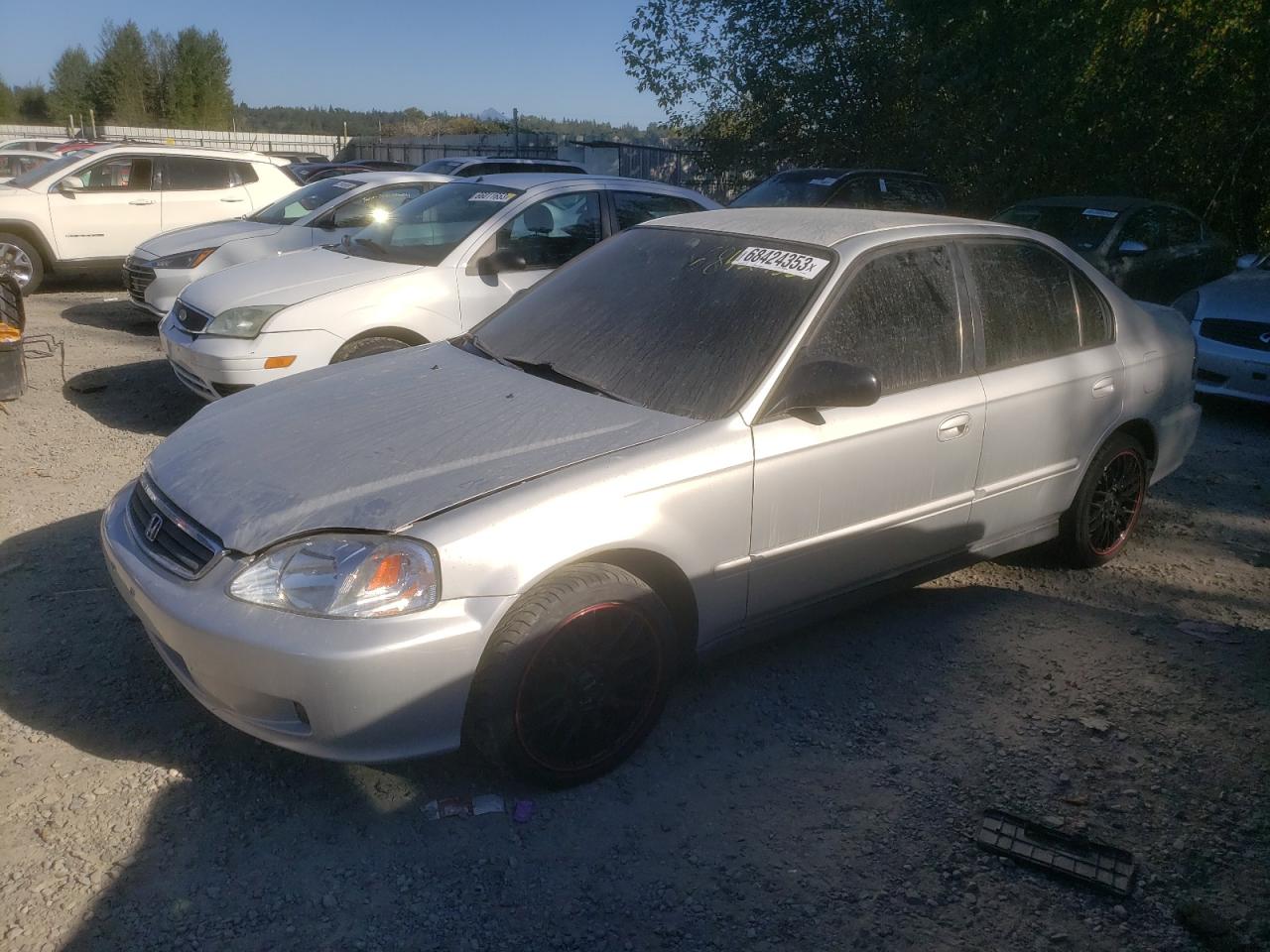 Image 1 of 1999 HONDA CIVIC BASE 1999 with VIN 2HGEJ6616XH556195