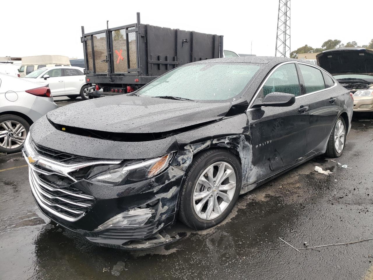 Image 1 of 2021 CHEVROLET MALIBU LT 2021 with VIN 1G1ZD5ST2MF071728