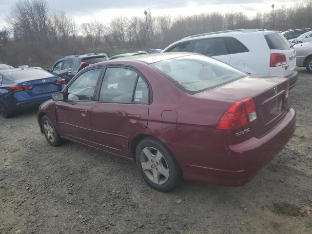 Image 2 of 2004 HONDA CIVIC EX 2004 with VIN 2HGES26704H520153