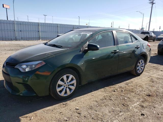 Image 1 of 2014 TOYOTA COROLLA L 2014 with VIN 5YFBURHE9EP009245