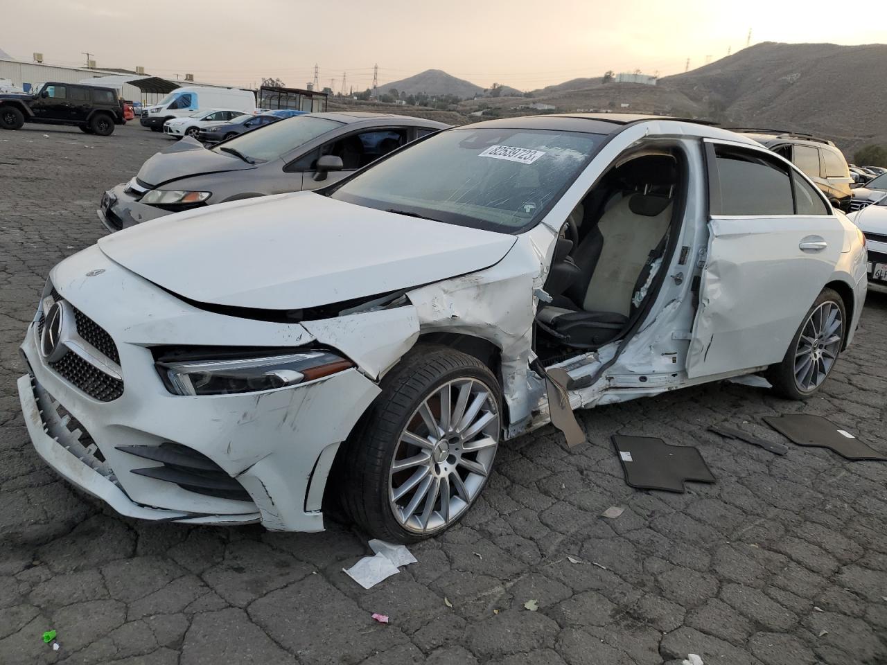 Image 1 of 2020 MERCEDES-BENZ A 220 2020 with VIN W1K3G4EB4LJ223043