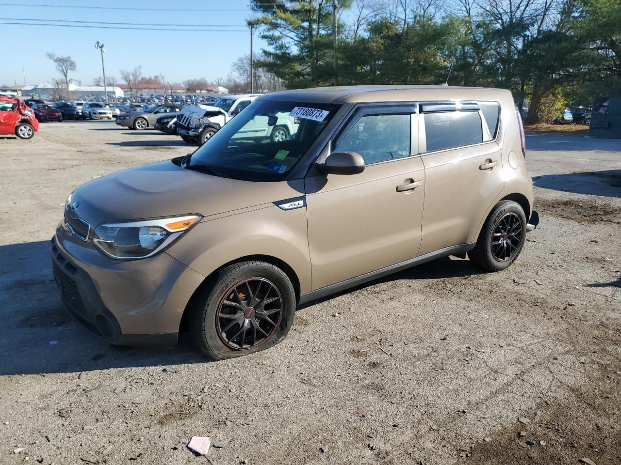 Image 1 of 2015 KIA SOUL  2015 with VIN KNDJN2A21F7236691