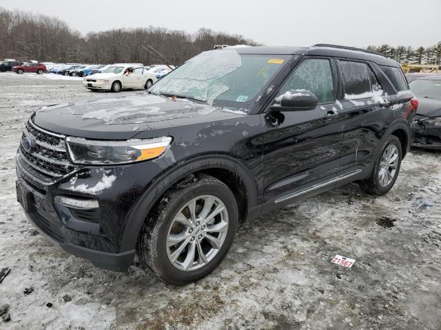 Image 1 of 2021 FORD EXPLORER XLT 2021 with VIN 1FMSK8DH6MGA76378