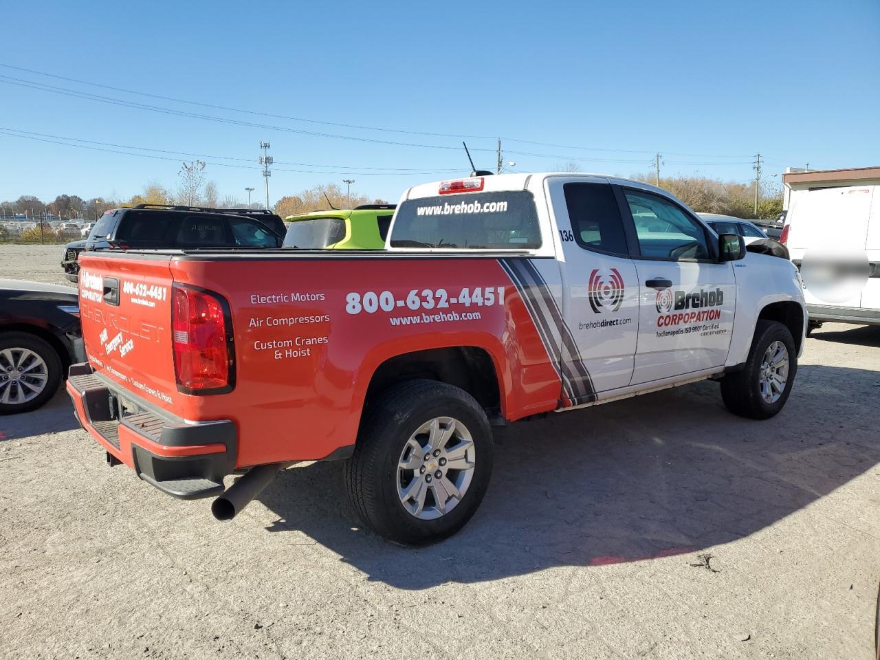 Изображение 3 2021 CHEVROLET COLORADO  2021 с VIN 1GCRTBE13M1138000