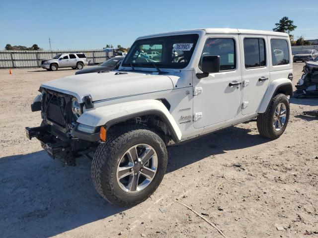 Image 1 of 2020 JEEP WRANGLER UNLIMITED SAHARA 2020 with VIN 1C4HJXENXLW254149