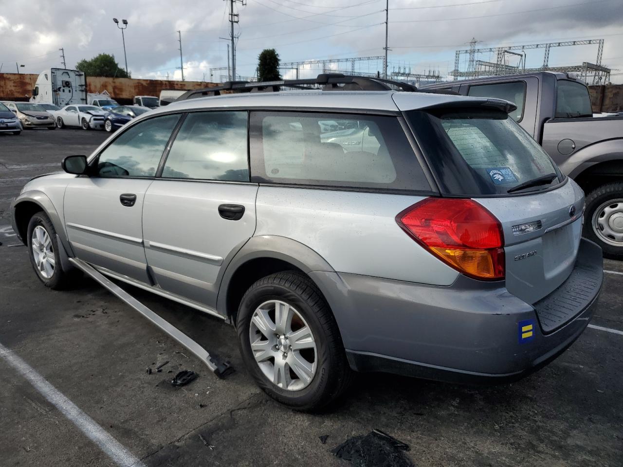 Image 2 of 2005 SUBARU LEGACY OUTBACK 2.5I 2005 with VIN 4S4BP61C157318428