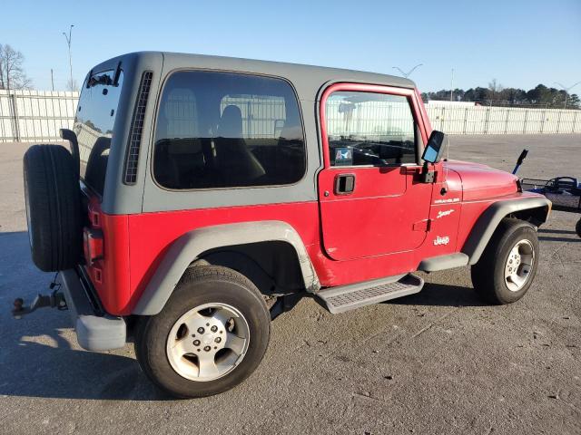 Obraz 3 z 2002 JEEP WRANGLER / TJ SPORT 2002 z VIN 1J4FA49S92P764968