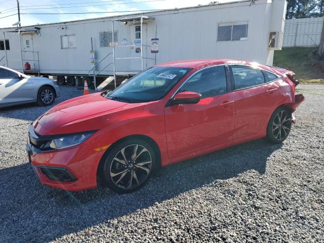 Image 1 of 2019 HONDA CIVIC SPORT 2019 with VIN 2HGFC2F8XKH578228