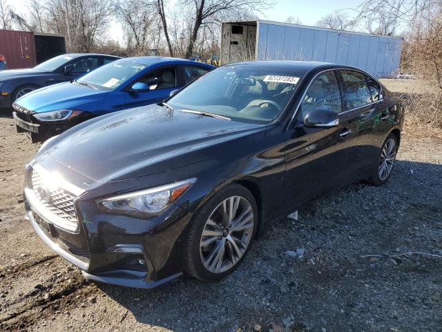 Image 1 of 2021 INFINITI Q50 SENSORY 2021 with VIN JN1EV7CR5MM755687