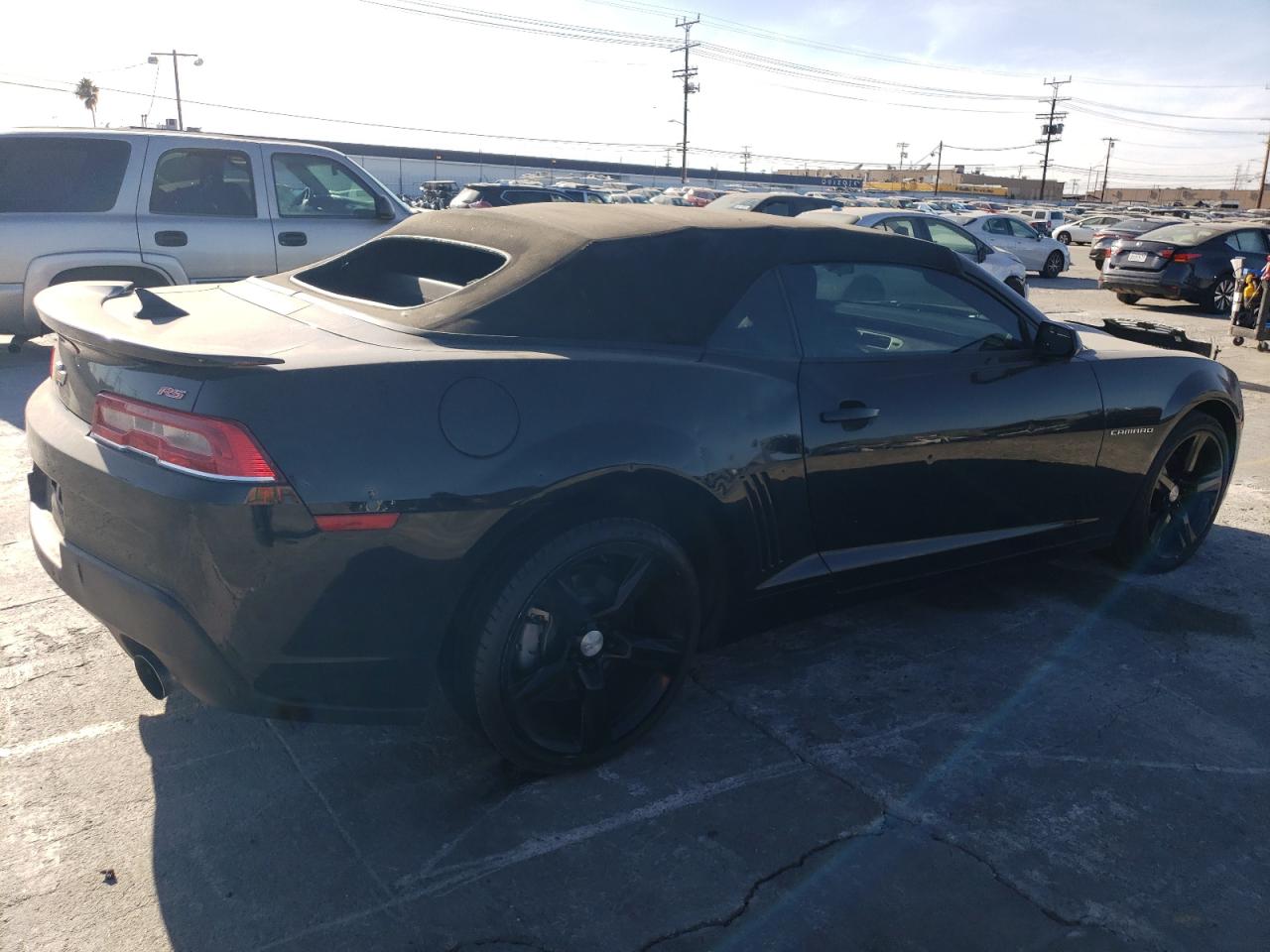 Image 3 of 2015 CHEVROLET CAMARO LT 2015 with VIN 2G1FD3D30F9287545