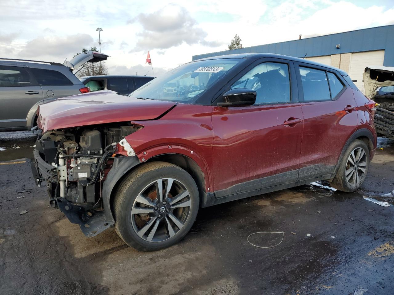 Image 1 of 2020 NISSAN KICKS SV 2020 with VIN 3N1CP5CV6LL542095