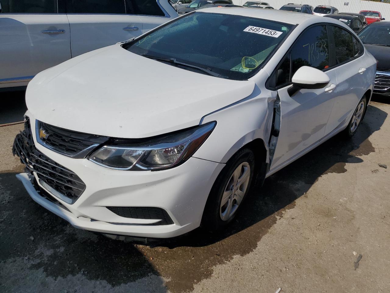 Image 1 of 2017 CHEVROLET CRUZE LS 2017 with VIN 1G1BC5SM9H7214672