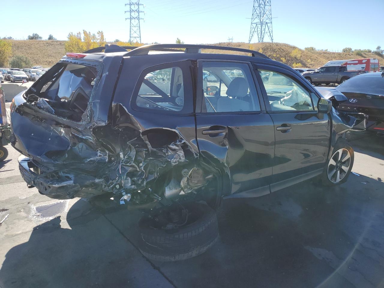 Изображение 3 2018 SUBARU FORESTER 2.5I 2018 с VIN JF2SJABC7JH429045