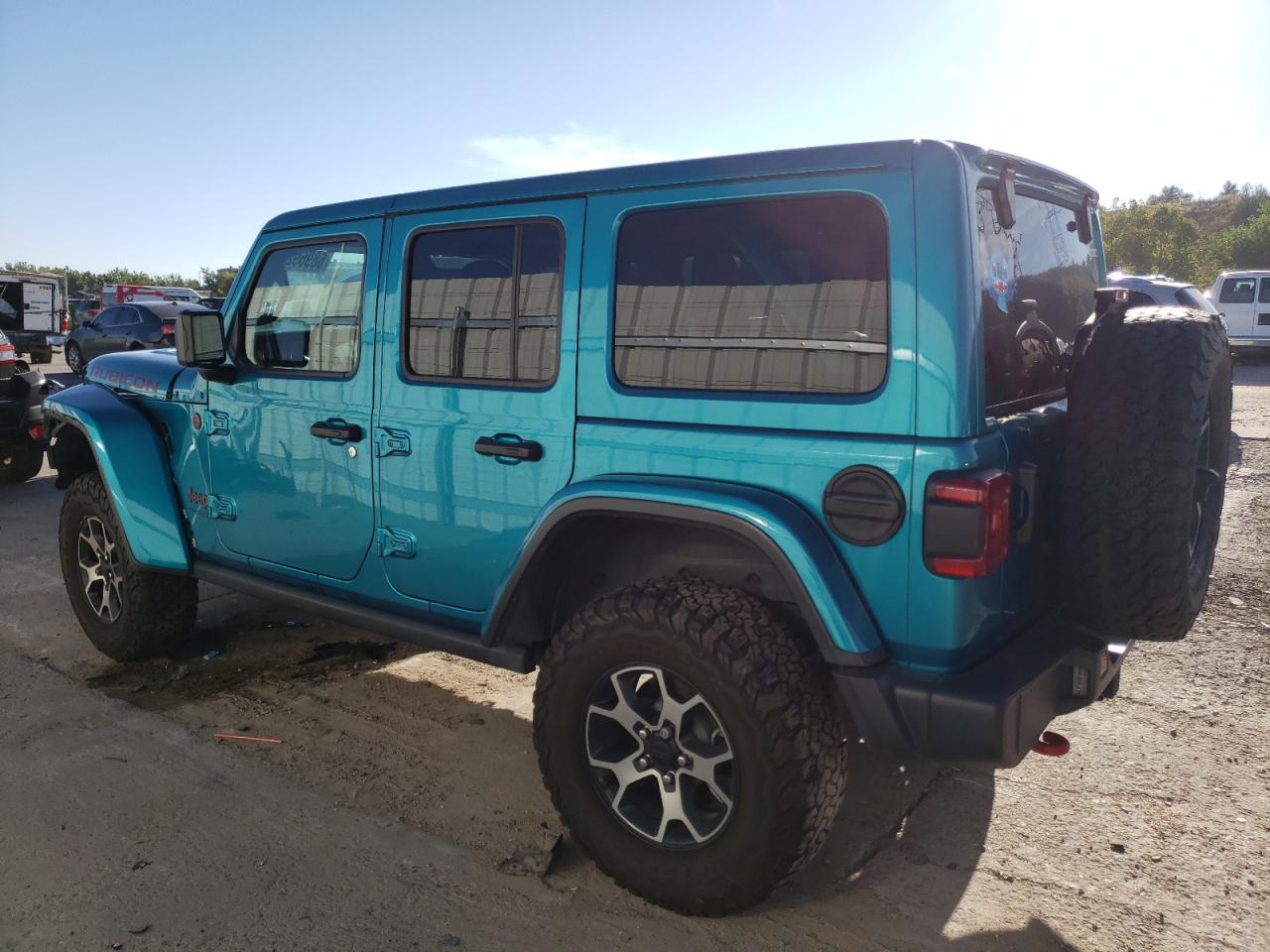 Image 2 of 2020 JEEP WRANGLER UNLIMITED RUBICON 2020 with VIN 1C4HJXFN4LW325876