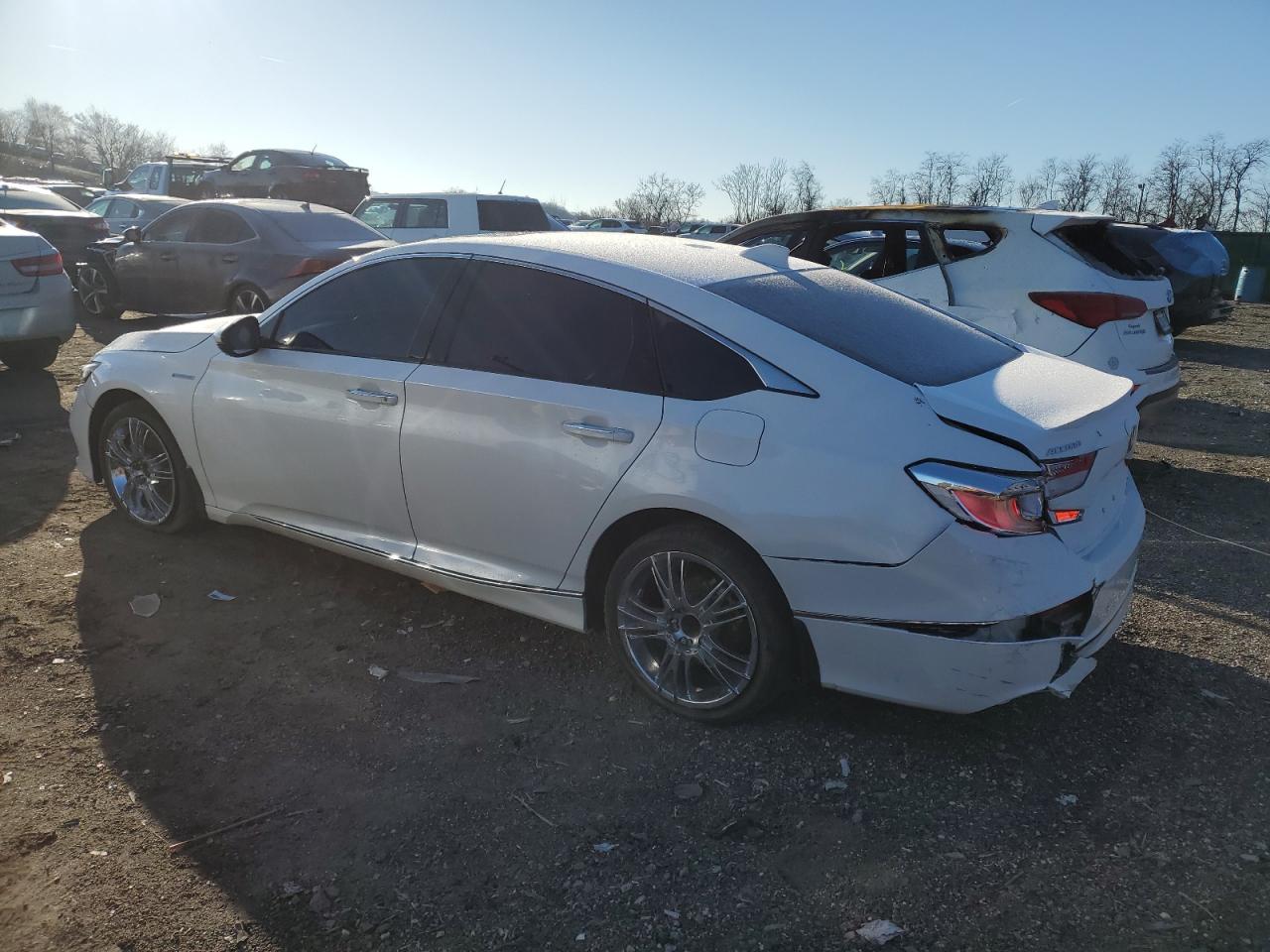 Image 2 of 2021 HONDA ACCORD TOURING HYBRID 2021 with VIN 1HGCV3F95MA018646