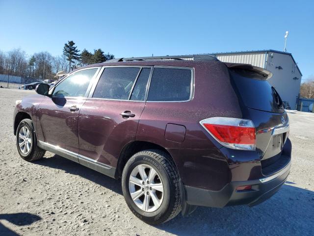 Изображение 2 2013 TOYOTA HIGHLANDER BASE 2013 с VIN 5TDBK3EH5DS266121