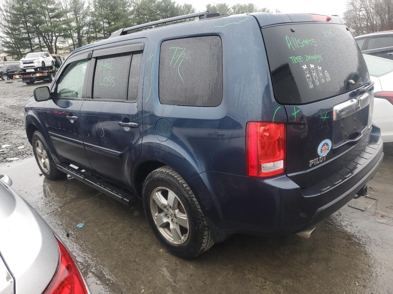 Изображение 2 2010 HONDA PILOT EXL 2010 с VIN 5FNYF4H63AB021171
