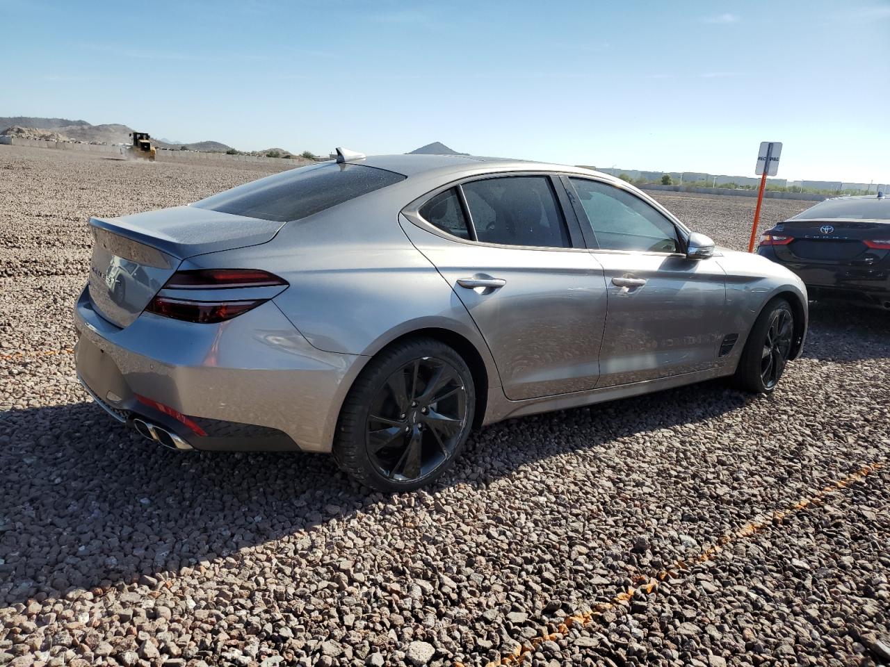 Image 3 of 2023 GENESIS G70 BASE 2023 with VIN KMTG34TA5PU111942