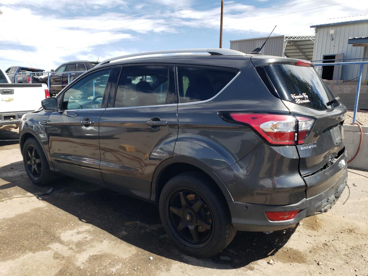 Image 2 of 2018 FORD ESCAPE TITANIUM 2018 with VIN 1FMCU9J97JUC89421